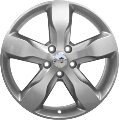 Jeep Grand Cherokee 2011-2013 powder coat hyper silver 20x8 aluminum wheels or rims. Hollander part number ALY9107U77, OEM part number 1JD14DD5AB.