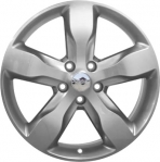ALY9107U77 Jeep Grand Cherokee Wheel/Rim Hyper Silver #1JD14DD5AB