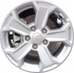ALY9195U20 Jeep Wrangler JK Wheel/Rim Silver Painted #6ED73TRMAA