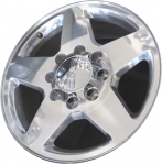 ALY5503U80 Chevrolet Silverado, GMC Sierra 2500, 3500 Wheel/Rim Polished #9598088