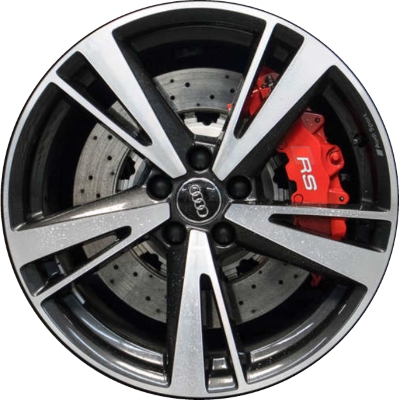 Audi RS3 2017-2020 multiple finish options 19x8 aluminum wheels or rims. Hollander part number ALY59046U, OEM part number Not Yet Known.