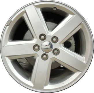 Dodge Avenger 2008-2014 powder coat silver or machined 18x7 aluminum wheels or rims. Hollander part number ALY2309U/2434, OEM part number Not Yet Known.