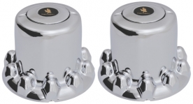 Set of 2, JTC1300R Peterbilt 200, 300, 500 Series Rear Axle Covers