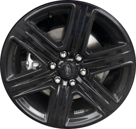 Ford Expedition 2020-2021 powder coat black 20x8.5 aluminum wheels or rims. Hollander part number ALY10143U45, OEM part number JL1Z1007K.