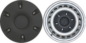 C2354D Dodge Sprinter OEM Black Center Cap #68025431AA