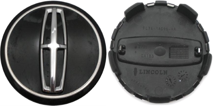 C10024/10025 Lincoln Navigator OEM Black Center Cap #FL7Z1130A