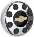 C1620FC-CHEV Chevrolet Pickup C3500, Van 3500 DRW Chrome Front OEM Center Cap #78876
