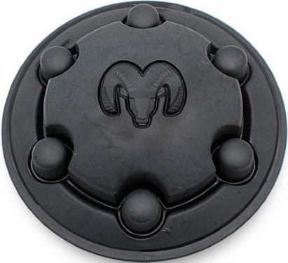 C2044 Dodge Ram Van Black OEM Center Cap #52057746
