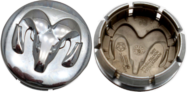 C2184C Dodge Charger, Grand Caravan, Magnum, Stratus OEM Chrome Center Cap #0WG23TRM