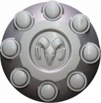 C2187S Dodge Ram 2500, 3500 SRW OEM Silver Center Cap #OXY18PAKAB