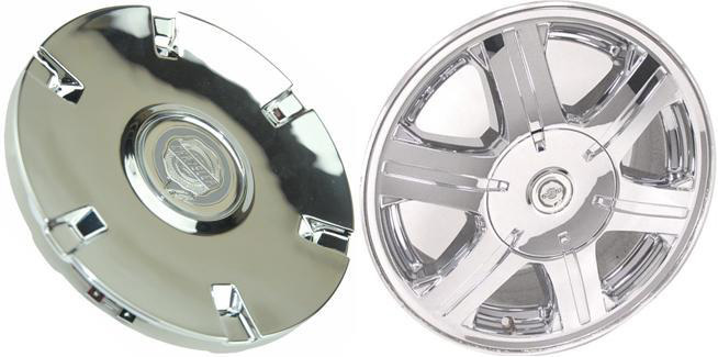 C2216A Chrysler Pacifica OEM Chrome Center Cap With Silver Emblem #4743713AC