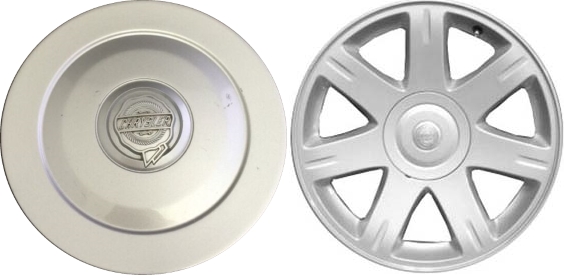 C2242S Chrysler 300 OEM Silver Painted Center Cap #OXA74TRM