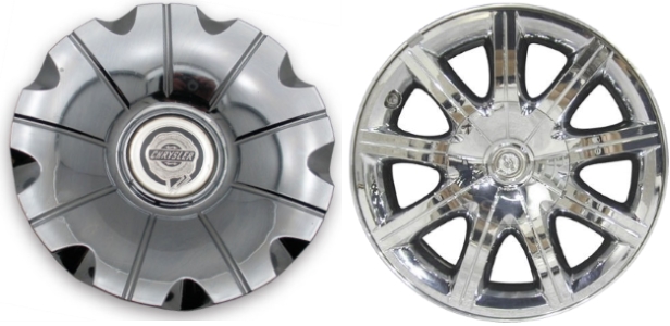 05 06 Chrysler 300 OEM chrome alloy wheel center cap 04895801AA