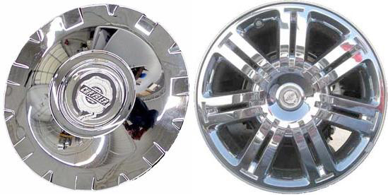 ONE 2007-2009 Chrysler Sebring # 2284 17" 18 Spoke Wheel Center Cap # 05105716AB 