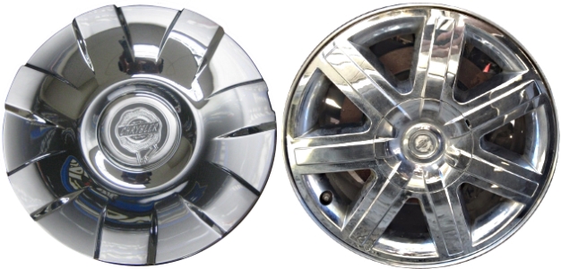 C2323 Chrysler Aspen OEM Chrome Center Cap #52013719AA