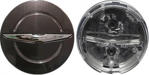 C2593 Chrysler 300, Pacifica OEM Dark Charcoal Center Cap #1LB4RNWAB