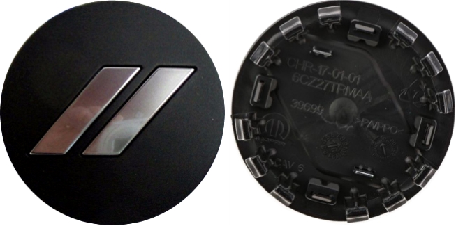 C2605 Dodge Challenger, Charger, Durango OEM Matte Black Center Cap #6CZ27RXFAA