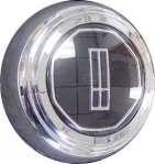 C3053CB Lincoln Town Car OEM Chrome/Black Center Cap #F5VC1A096BA G769B