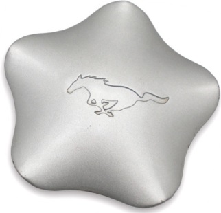 C3088 Ford OEM Mustang Center Silver #F4ZC1A096