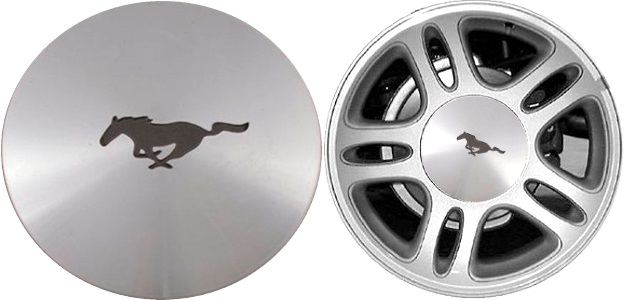 Genuine Ford Mustang 2015 On Alloy Wheel 55mm Centre Caps x4 5342260 New 