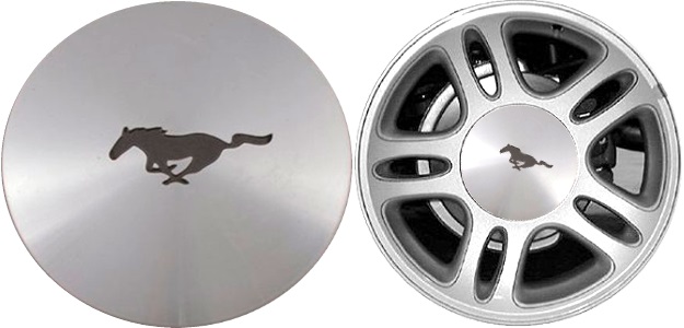 Mustang shop rim caps