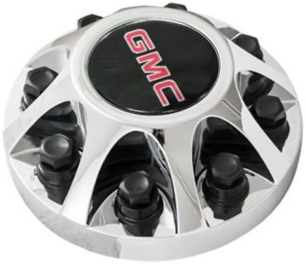 C3278C-GMC Sierra 3500 DRW Front Chrome OEM Center Cap #9598470