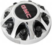C3278C-GMC Sierra 3500 DRW Front Chrome OEM Center Cap #9598470