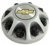C3278S-CHEV 3500 Chevrolet DRW Front Silver OEM Center Cap #9597329