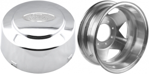 C3334 Ford F-350 DRW OEM Chrome Rear Center Cap #F81Z1130JC