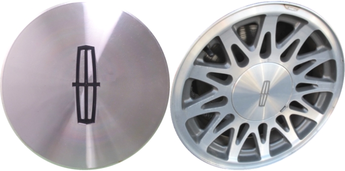 C3364 Lincoln Town Car OEM Center Cap #YW131A096AA