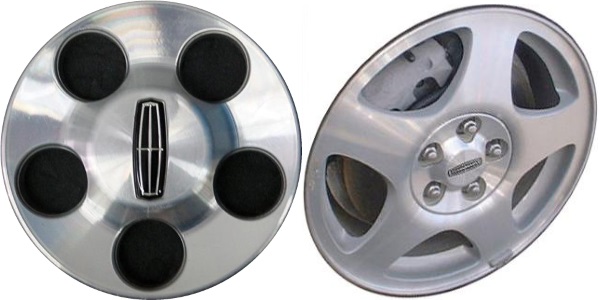 C3369U02 Lincoln LS OEM Center Cap Machined #XW431A096BB