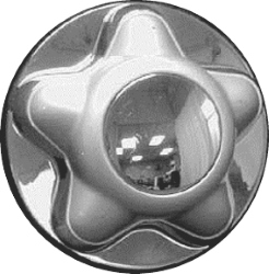 C3396 Ford Expedition, F-150 Center Cap Silver/Chrome #YL341A096BA