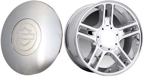 C3410B Ford F-150 Harley Davidson OEM Center Cap Chrome #YL3Z-1130-HA