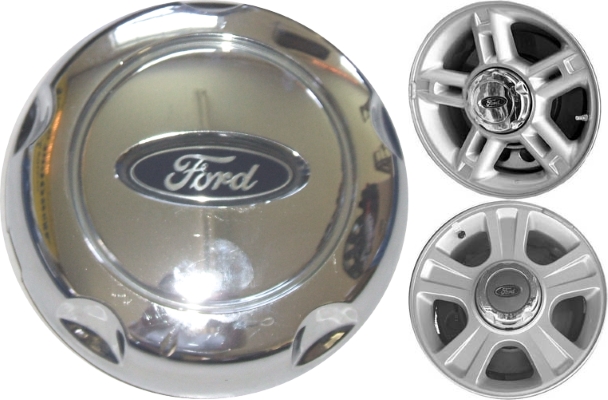 C3450C/3454 Ford Explorer OEM All Chrome Center Cap #4L2Z1130CA