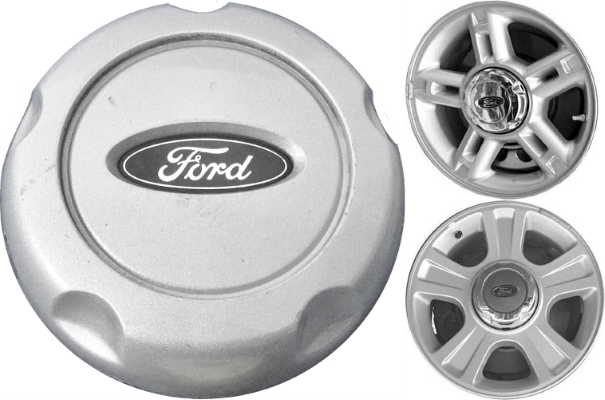 C3450S/3454 Ford Explorer OEM Silver Painted Center Cap #5L2Z1130CA