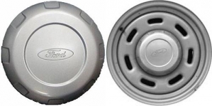 C3550 Ford E-150 OEM Silver Center Cap #42C41A096AA