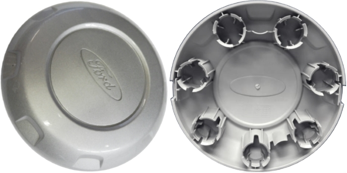 C3558 Ford F-150HD OEM (7 Lug) Silver Center Cap #4L3Z1130FA
