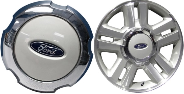 C3559CS Ford F-150 OEM Center Cap Chrome/Silver #4L3Z1130DD
