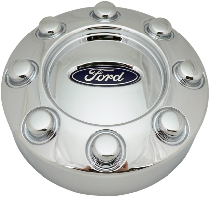 C3598R Ford F-250, F-350 SRW OEM Chrome Center Cap NO Hole #5C3Z1130KA