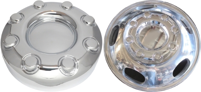 IWCC3618 Ford F-350 DRW, F-450 Replica Chrome Front Center Cap #5C3Z1130SA