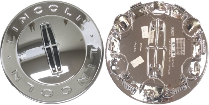 C3651 Lincoln Mark LT, Navigator OEM Center Cap Chrome #AL7Z1130B