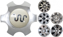 C3789KR Ford Expedition, F-150 King Ranch Center Cap Chrome #DL3Z-1130-D
