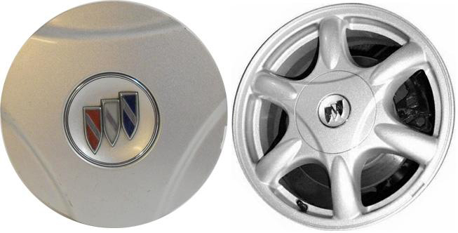 C4038A Buick Regal OEM Silver Painted Center Cap #9593589