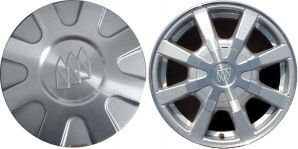 C4041 Buick LeSabre,  Park Ave OEM Brushed Center Cap #9594139