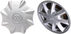 C4047 Buick LeSabre OEM Silver Painted Center Cap #9594695