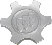 C4076 Buick Enclave OEM Silver Painted Center Cap #9597063
