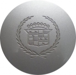 C4522 Cadillac Eldorado, Seville OEM Center Cap Silver Painted #3544650