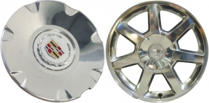 C4610MC Cadillac STS, CTS OEM Polished Center Cap #9596982