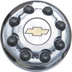 C5125FC-CHEV Chevrolet 3500, 4500 DRW Front  Chrome OEM Center Cap #15053704
