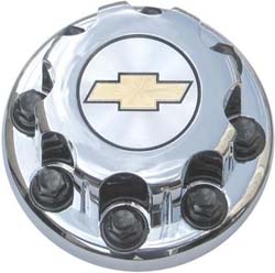 C5125RC-CHEV Chevrolet 3500, 4500 DRW Rear Chrome OEM Center Cap #15053705